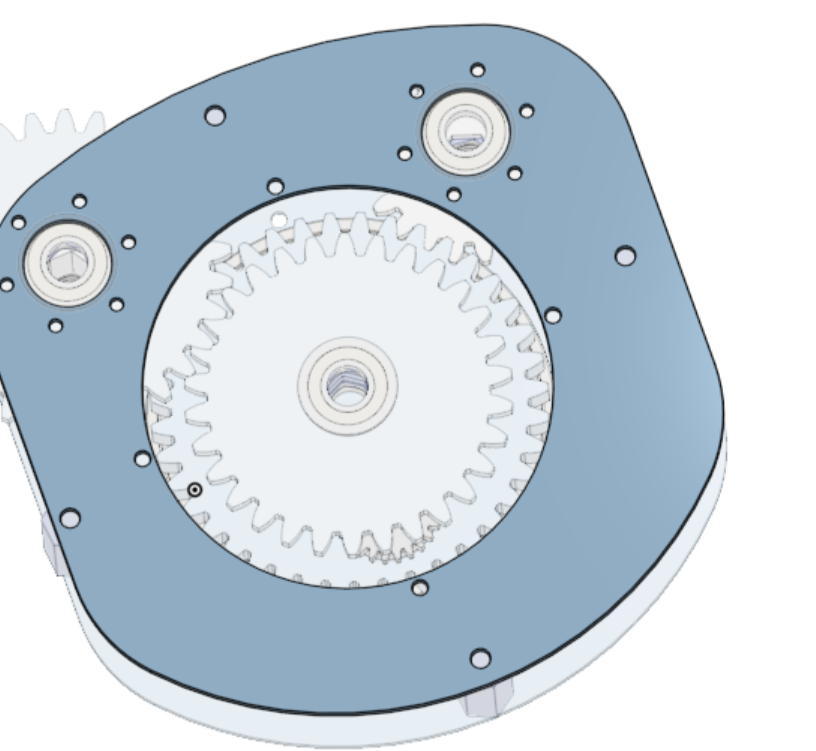 Aluminum waterjetted plate